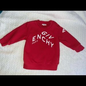 Givenchy Paris red sweater